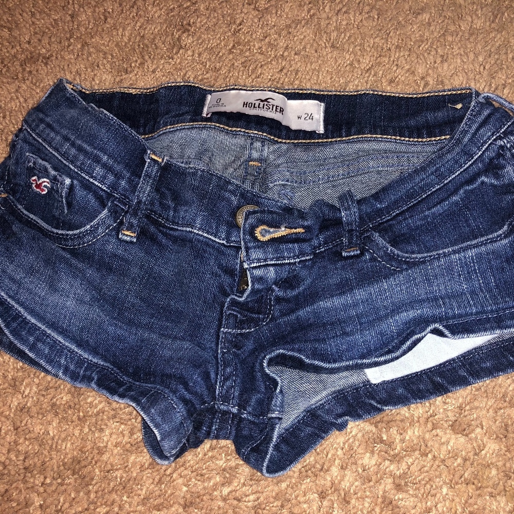 Hollister jean shorts